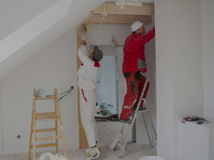 Painters at work